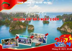 Tour Du Lịch Cát Bà 3 Ngày 2 Đêm Dịp Lễ 30/4-1/5
